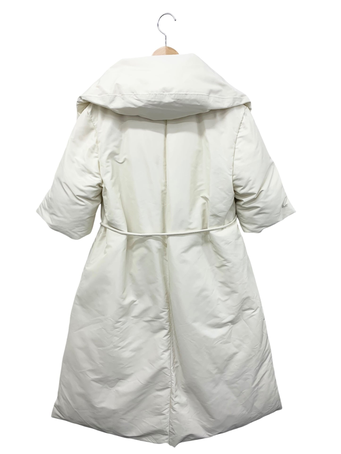 マイラン A Line Down Coat MY22AW-CO003 ダウンコート F ホワイト ビッグカラー Aライン IT6N1B0G66CB