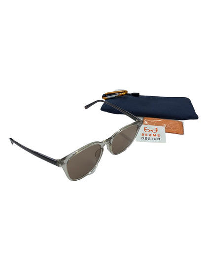 ビームス デザイン BDS-111 サングラス 透明 セルフレーム ボストン バイカラー ITHORESKNQCO