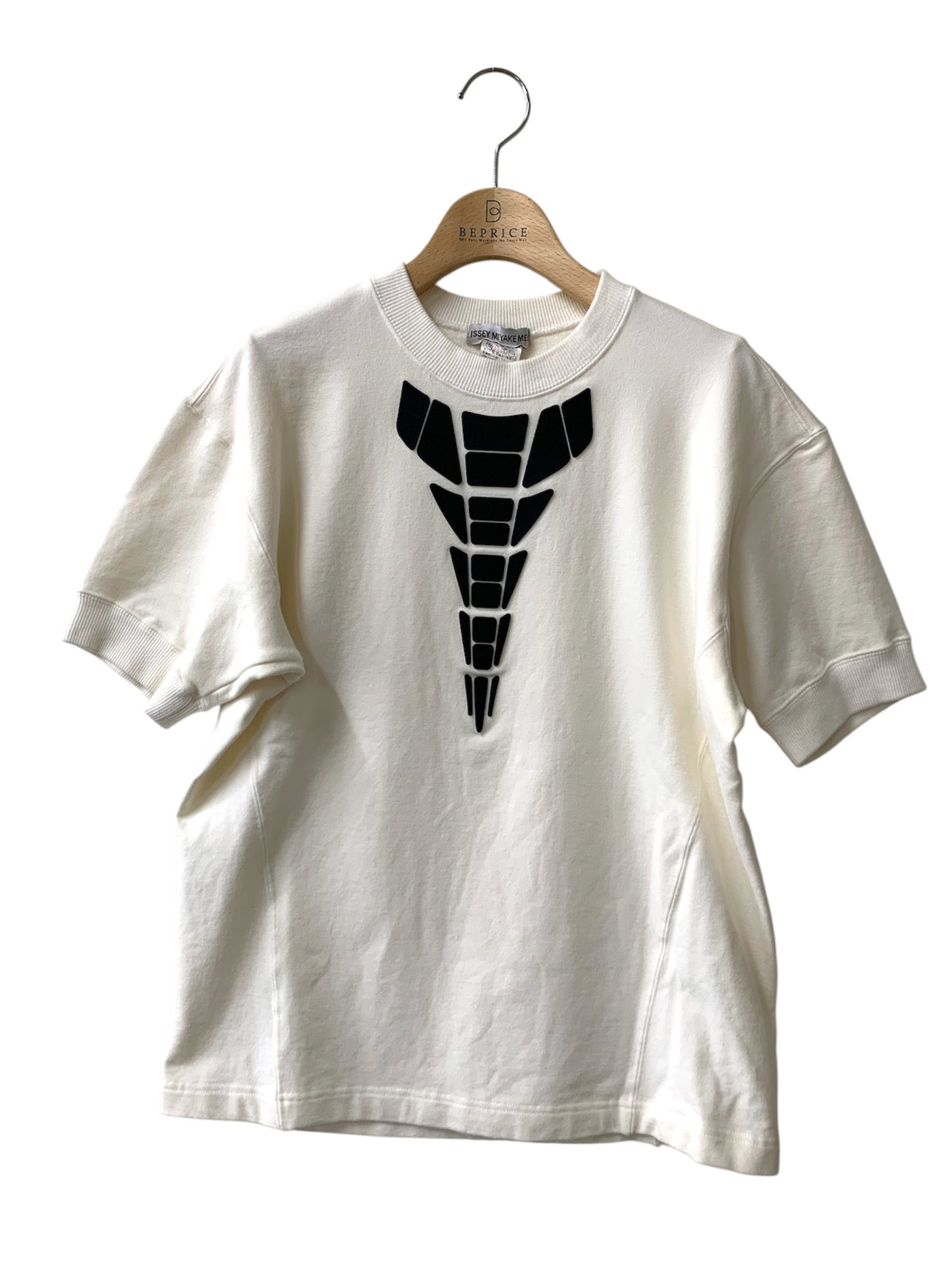 イッセイミヤケメン ME73JK025 半袖スウェット M アイボリー ITNBLNRLZH9S