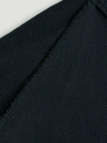 ルネ 6212430 ニット 34 ネイビー パール リボン ITF0DTGJF8RU