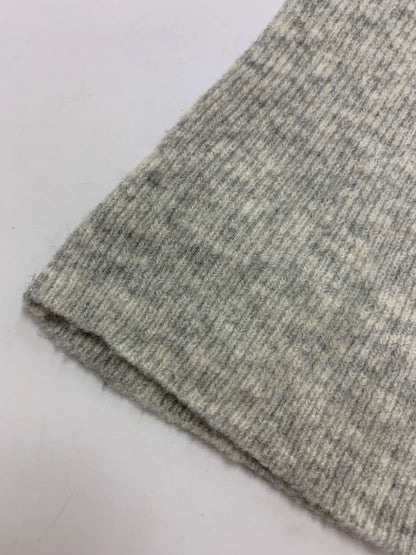エムズグレイシー Off Shoulder Knit 818596 ニット セーター 38 グレー ウール混 袖パール付 ITN85AE6ORFS