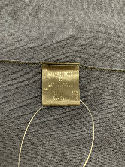 アドーア 531-8270003 ニットセーター 38 ブラック アシンメトリー IT7Q5P0RH2JE