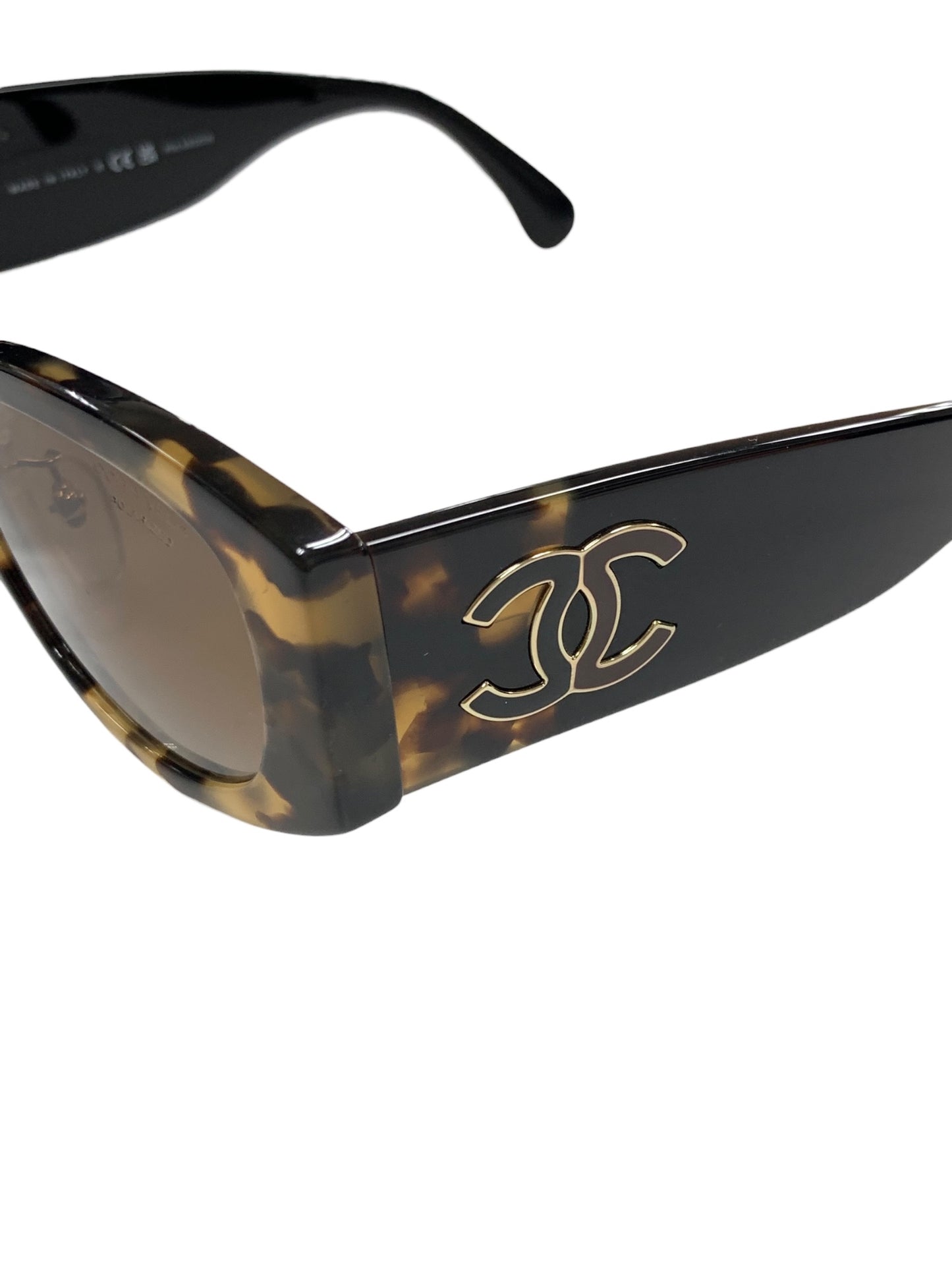 シャネル オーバル シェイプ アイウェア 5524-A C.1770/S9 サングラス ブラウン セルフレーム フルリム オーバル 24SS IT5XOG496SD5