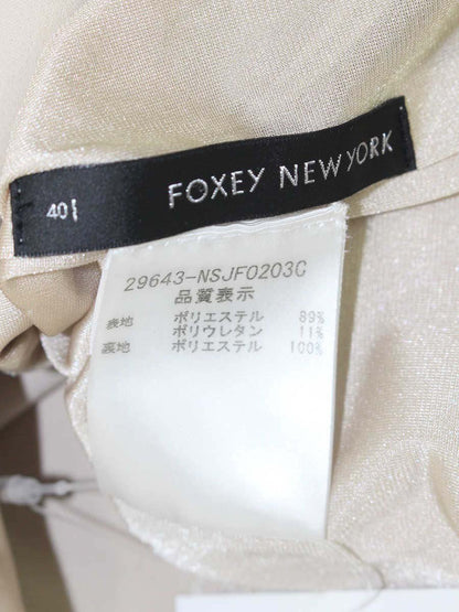 フォクシーニューヨーク ジャケット プライベートスクール 29643 40 ベージュ ITUBH95JR3CT