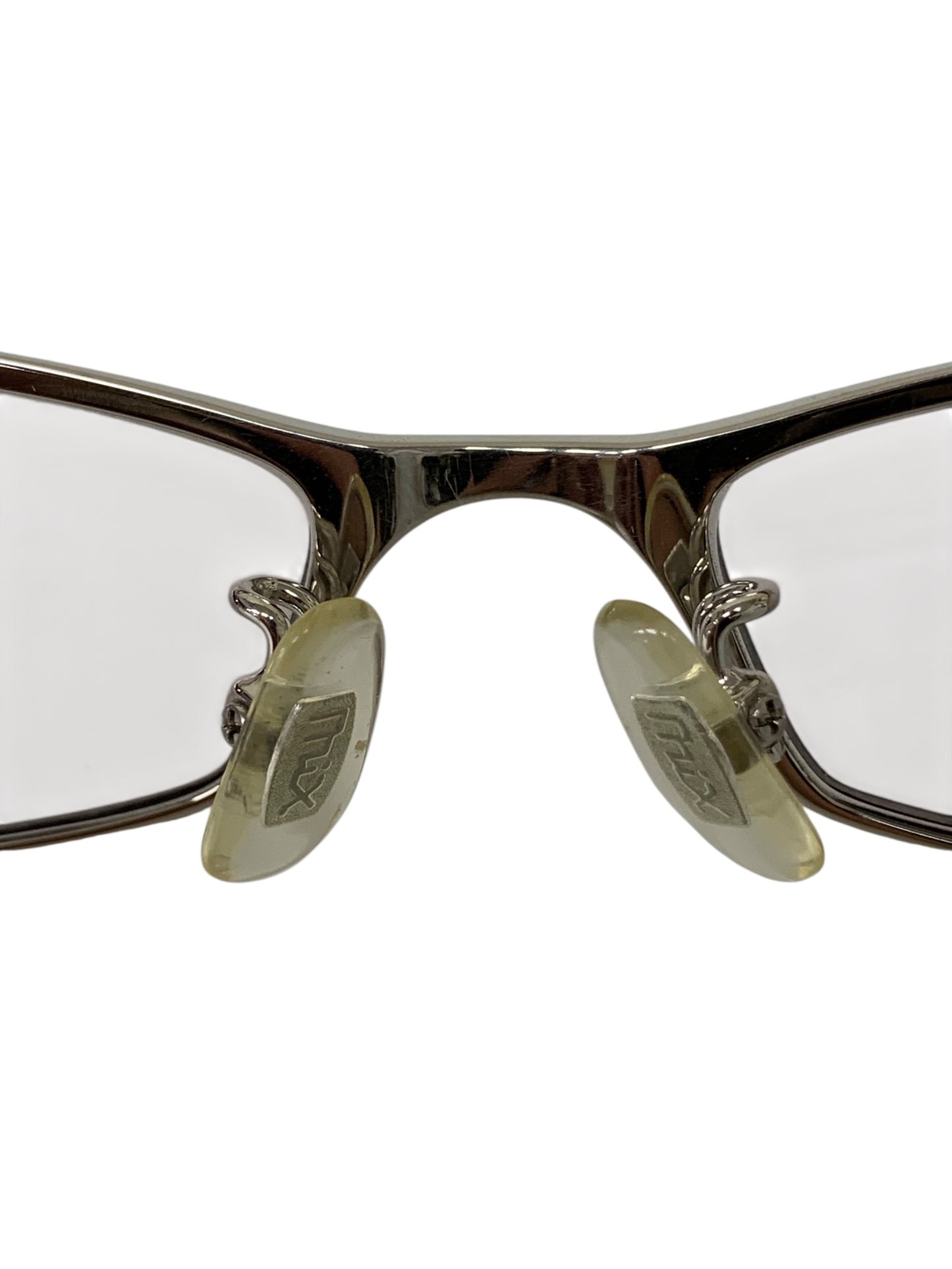 プラスミックス PX-13127 メガネ 眼鏡 シルバー メタルフレーム フルリム スクエア ITGDPYENZ7ME