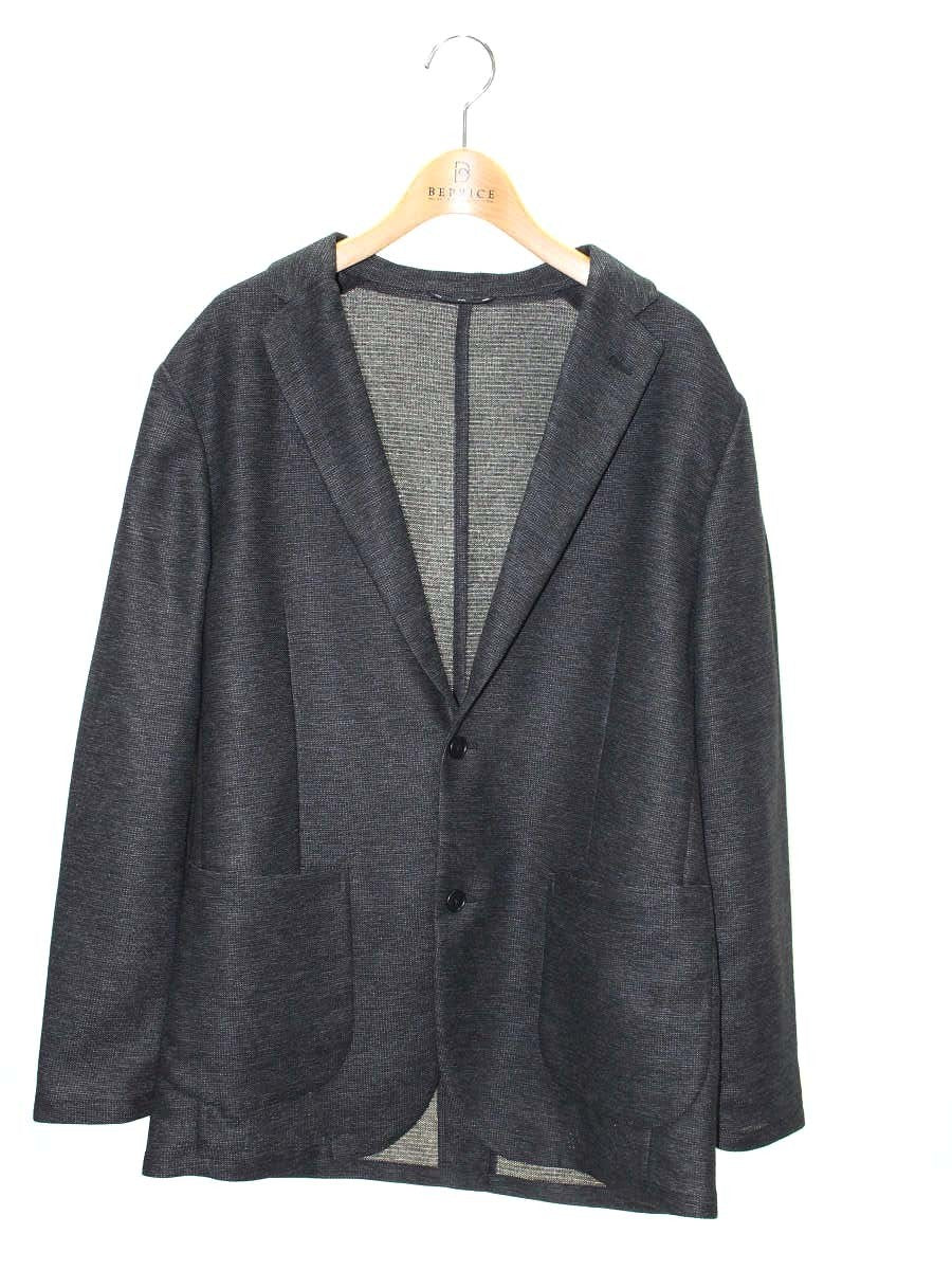 シップス ウールブレンド カラミ 117-01-2712 ジャケット M チャコール ITCRJ7R5RXNM