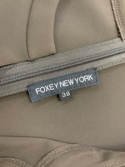 フォクシーニューヨーク 18257 ワンピース 38 ブラウン ワンピース ノースリ バルーン ITG91RFLL30G