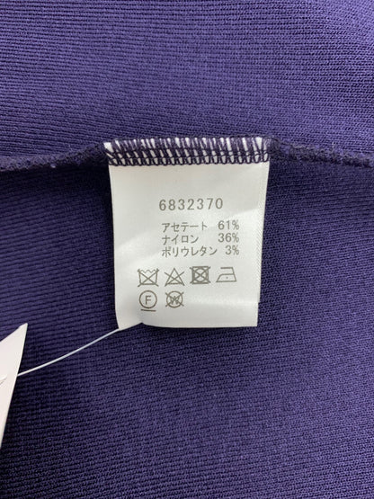 ルネ 6832370 パーカー 38 パープル パール ラインストーン Wジップ ITXM2CAH01L4