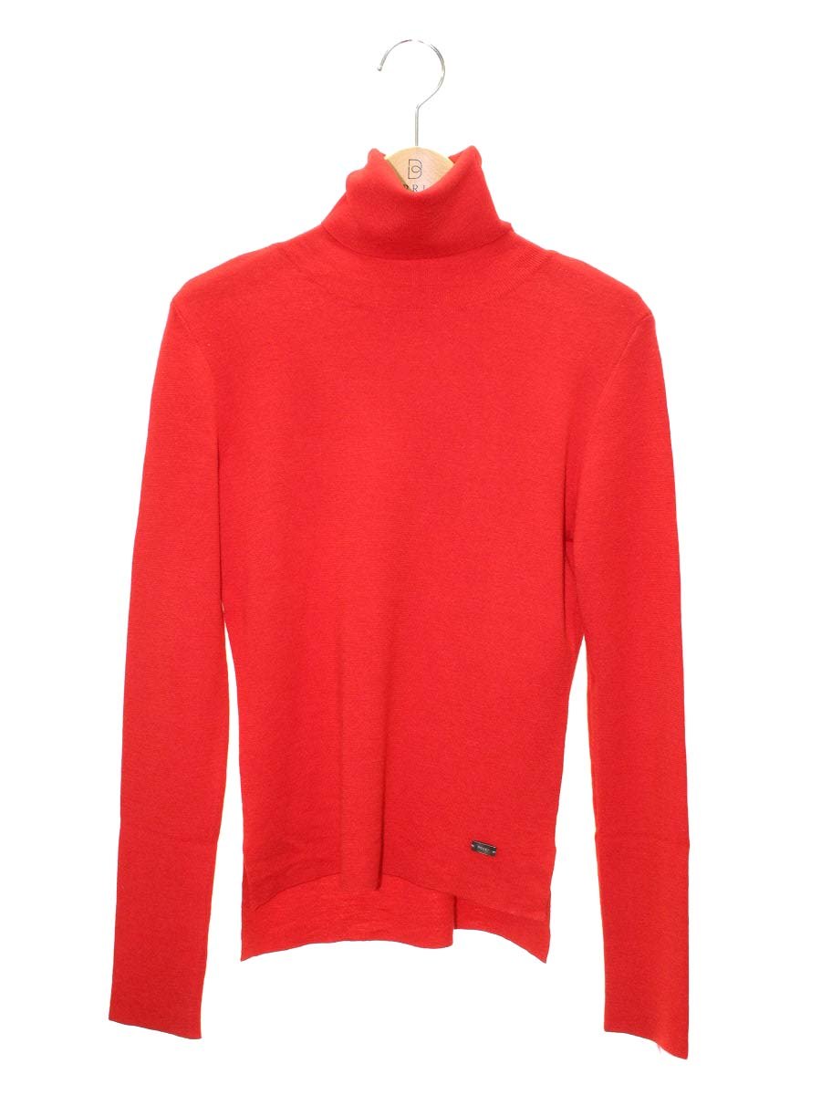 フォクシーブティック Wool Turtleneck Sweater  34841 40 レッド IT0NPS86D9AX