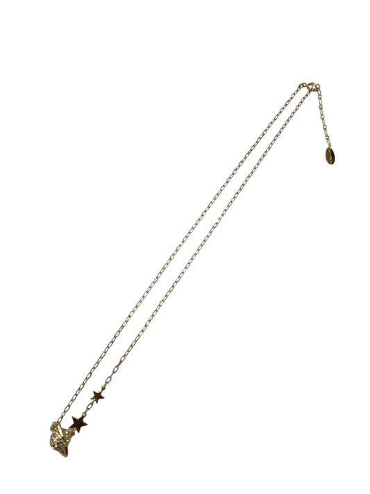 エムズグレイシー ネックレス ゴールド プラネット ラインストーン 星 IT68W9TA6BV8