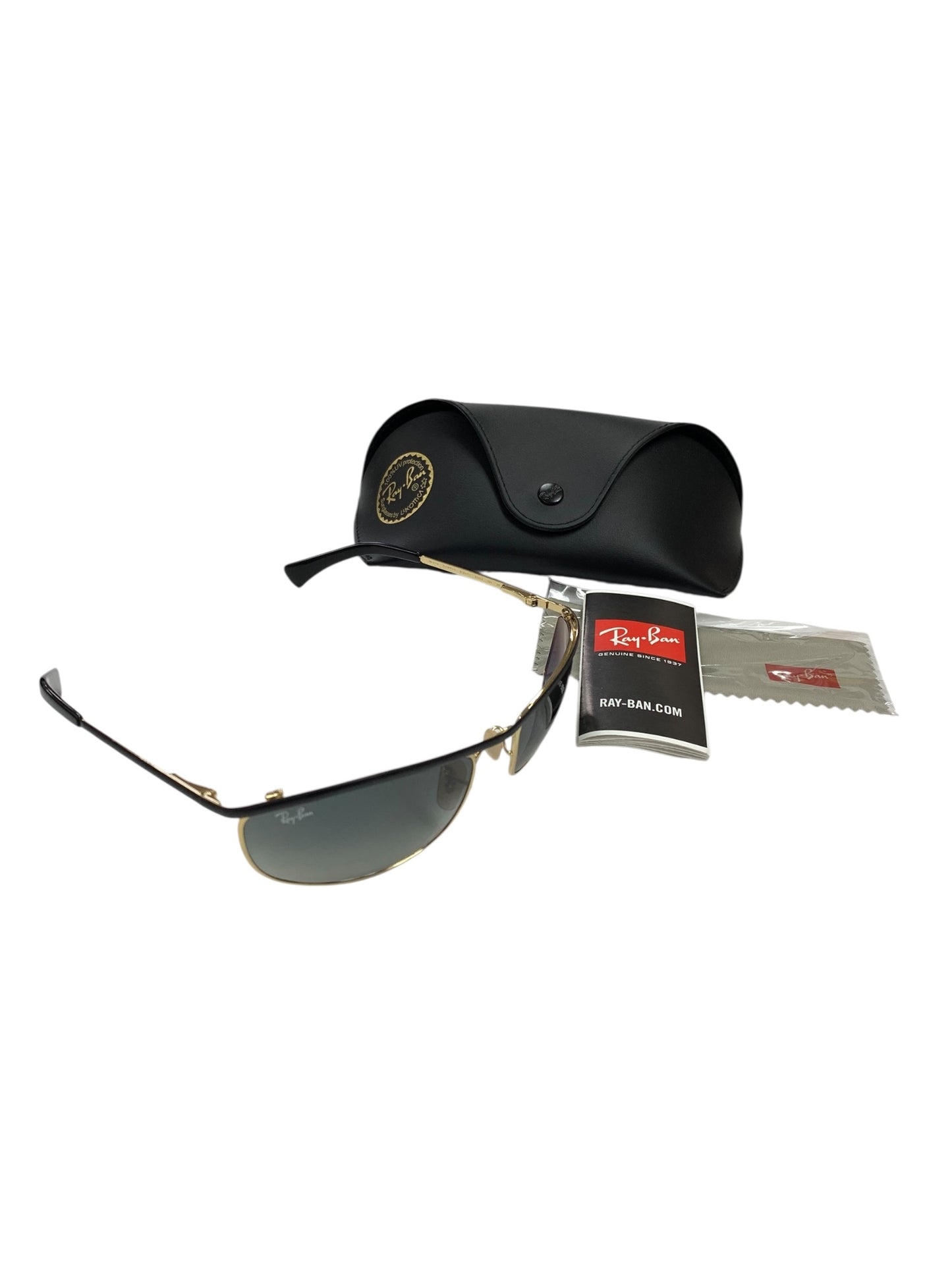 レイバン OLYMPIAN オリンピアン RB3119 サングラス ゴールド メタルフレーム スクエア IT6V922EZ2QG