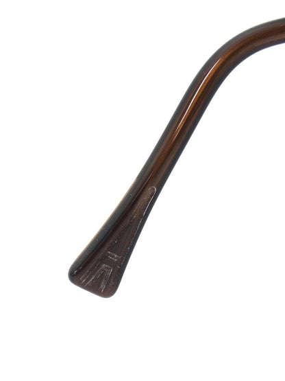 アキット bin3 メガネ ブラウン/ゴールド コンビフレーム フルリム ラウンド ITXDHFV41U7K