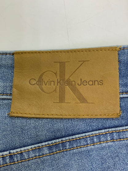 カルバンクラインジーンズ スリム J326407 デニムパンツ ブルー ダメージ加工 IT1PI7MNZWQG