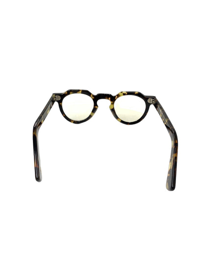 レスカルネティエ メガネ Upcycling Acetate, Limited Edition CROWN PANTO 8mm col.47 ブラウン 世界80本限定モデル ITCOHJI3YJCO