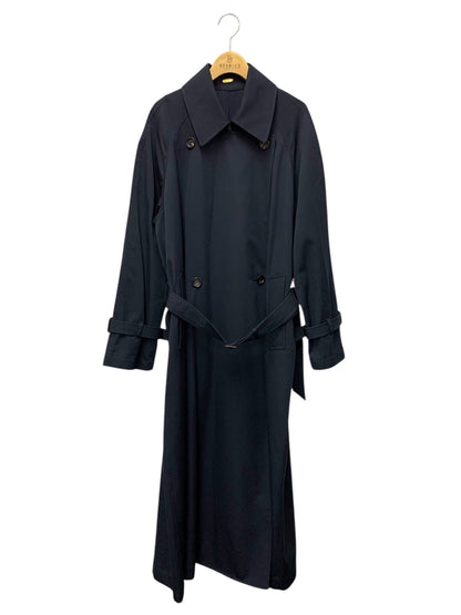 ミューズドゥドゥーズィエムクラス 24-020-520-4010-1-0 トレンチコート ネイビー ダブルブレスト ITZA84ZT81E8