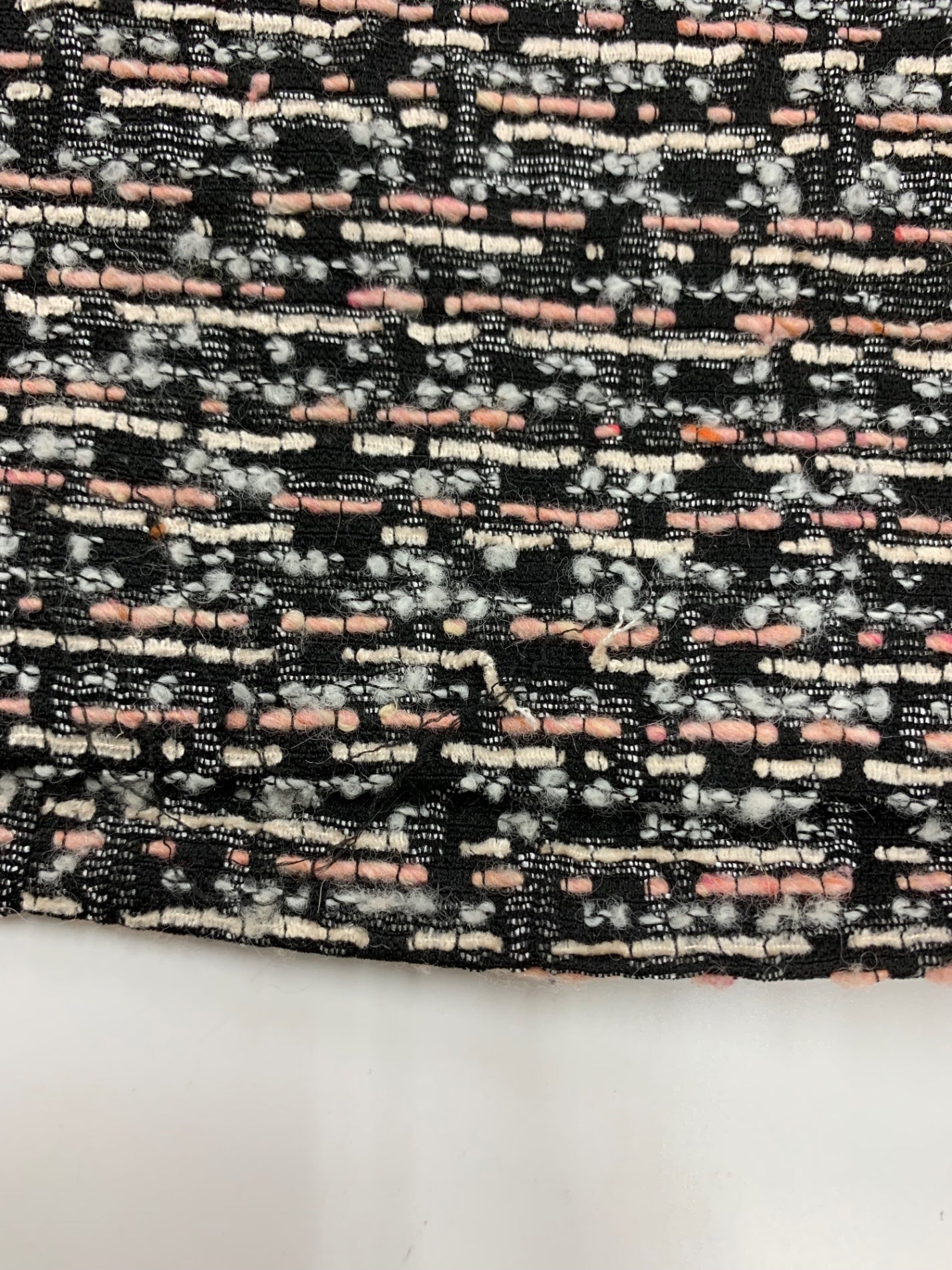 ルネ 6334200 スカート 36 ブラック TISSUE社製 ツイード タックフレア ITMJY286PAL8