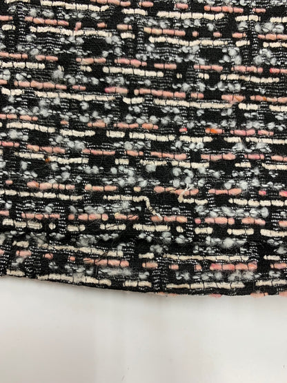 ルネ 6334200 スカート 36 ブラック TISSUE社製 ツイード タックフレア ITMJY286PAL8