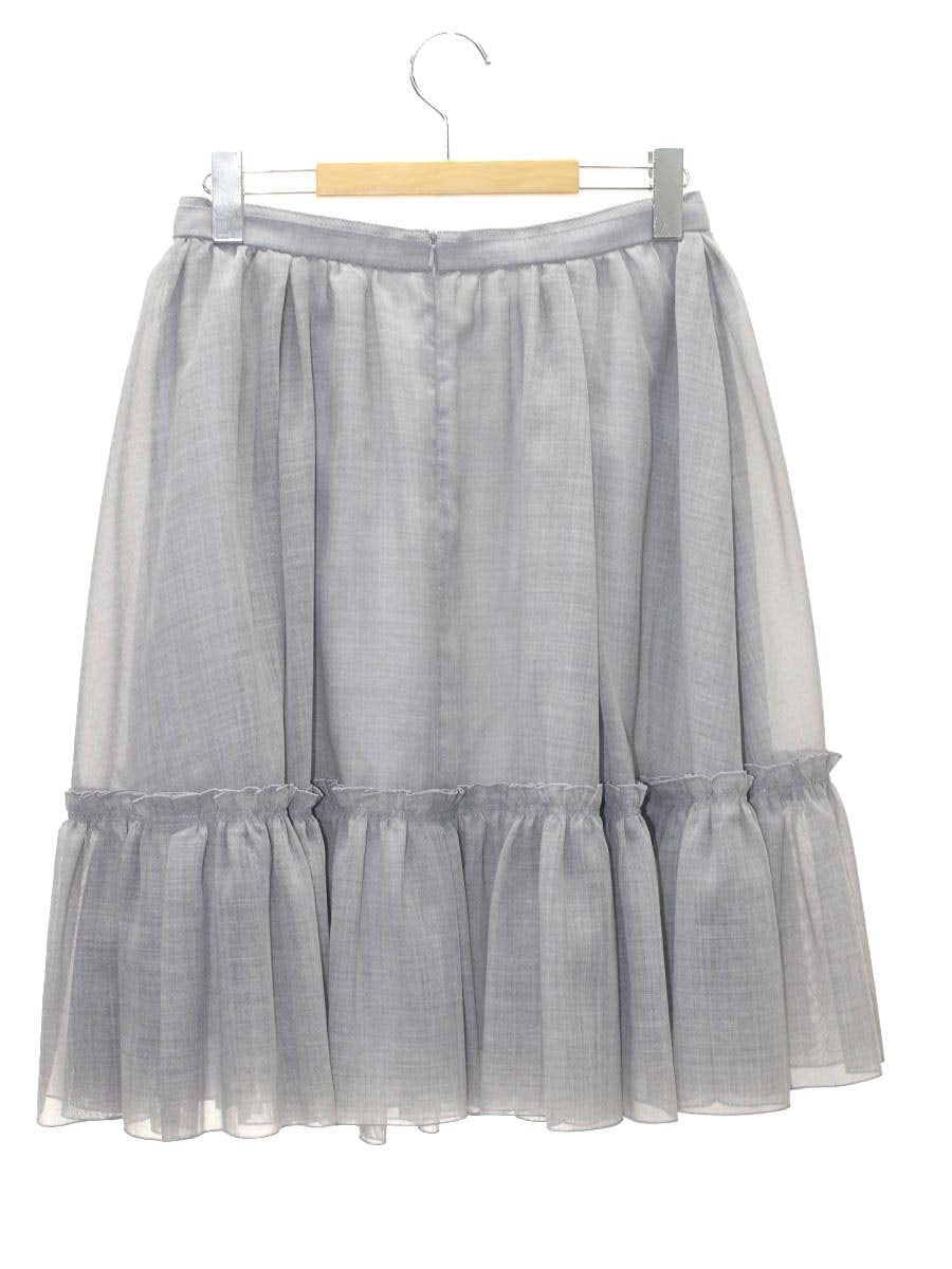 フォクシーブティック Skirt Ruffles 40311  スカート 40 グレー ITGL41P0M5GC