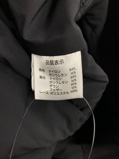 スーパービューティー ダウンジャケット 44 ブラック レース リボン IT724VRCT4AC