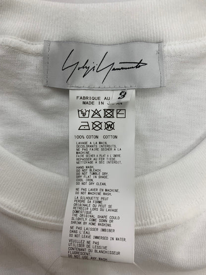 ヨウジヤマモト 3 PACK T-shirt FP-T52-050-1-03 Tシャツ 3 ホワイト 裾ロゴ ITAROFT1JEAS 【SALE】