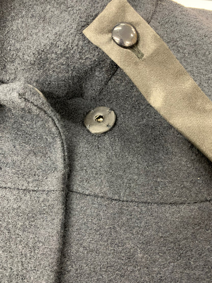 トゥービーシック W5B60-262-29 ショートコート 40 ネイビー ラビットファーポンポン付きリボン ITD6V0YJXOGE