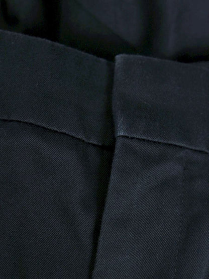 ドゥロワー  コットンギャバ テーパードパンツ 6514-236-0910 36 ネイビー ITYY8E9AMCI8 【SALE】