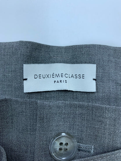 ドゥーズィエムクラス 15-030-500-8020-3-0 パンツ 36 グレー ベルト付き IT0CH47KTO0G