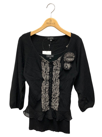 エポカ KVB04-818-09/KVB73-818-09 アンサンブル 40 ブラック フリル IT2P8LJ2TO3C