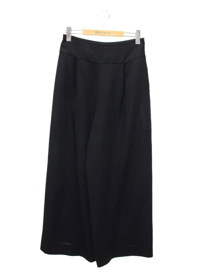 フォクシーブティック Wide Pants 37476 パンツ 40 ブラック ワイド ITSDX3E7NLUG 【SALE】