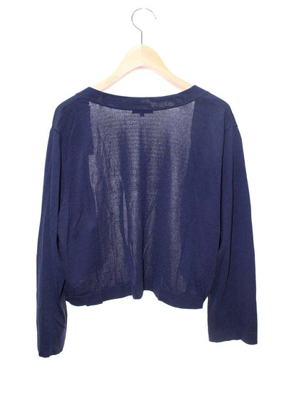 トゥービーシック W7F57-318-29 カーディガン V ネイビー リボン IT9LB4PXDNIW 【SALE】