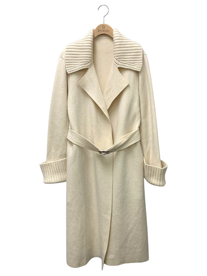 フォクシーブティック Glen Knit Coat 39912 F アイボリー SP品 ITHDAXWRHRHG