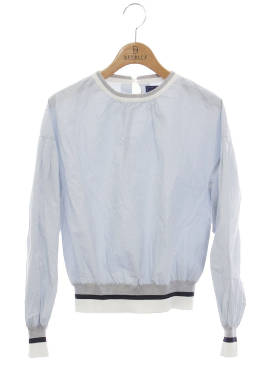 エムズグレイシー Athlesure Blouse 910111 シャツ ブラウス 40 ライトブルー IT4K9HRVZLIK