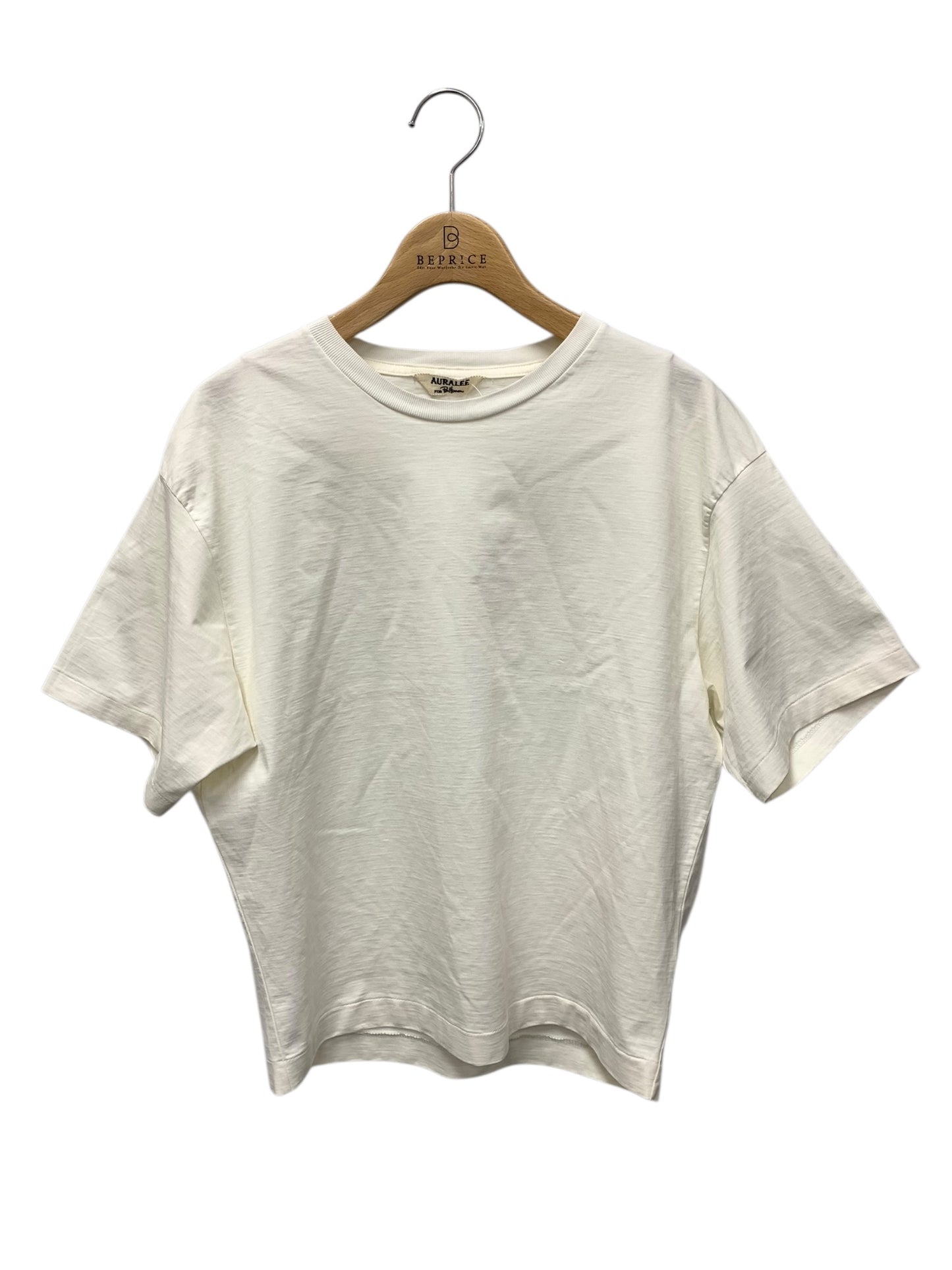 オーラリーフォーロンハーマン A21ST04RH Tシャツ 0 ホワイト コットン IT63EDUO7G80