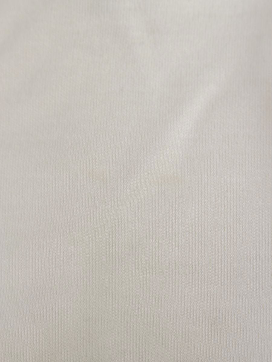 バーバリーブルーレーベル E1P49-562-02 カットソー 38 ホワイト 袖フリル チェック柄 IT9YYR8JIOQC