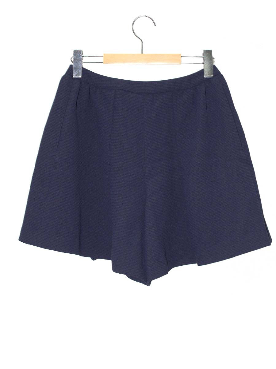 ルネ 6525160 パンツ 34 ネイビー キュロット タック ITB8M3WHXRNK 【SALE】