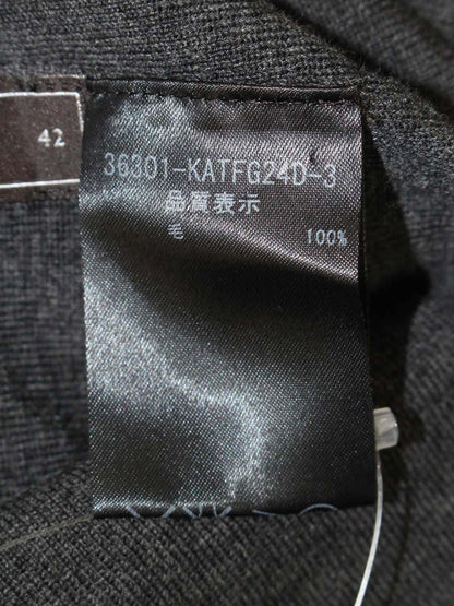フォクシーブティック Knit Tops 36301 ニットセーター 42 グレー 長袖 ITR28B8B0EXC