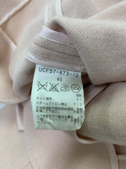 トゥービーシック UCF57-673-12 UFF75-673-12 セットアップ 40 ピンク ジャケット スカート ITY8IXUZWSE0