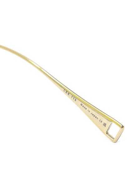 ディータ Lancier LSA-115 DLX115-A-01 メガネ ゴールド メタルフレーム フルリム ツーブリッジ IT4J8S634O7S