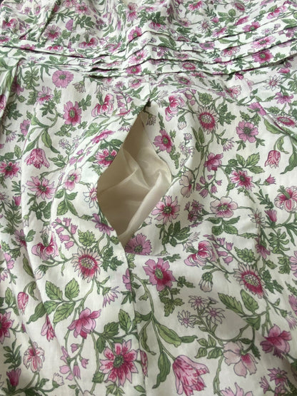 トッカ FLORAL STORY OPTONS0030 ワンピース 0 ホワイト 洗える IT4AWC4I1YMU