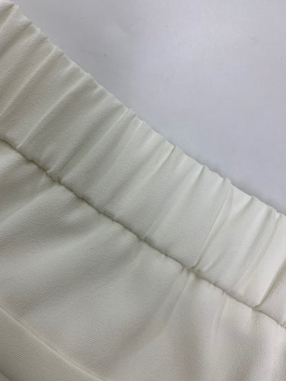 トゥービーシック ワルツラインストーン ワイドパンツ W5R06-710-02 42 ホワイト 25SS IT6KF1FF624G