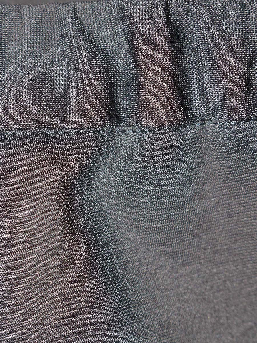 ルフィル 534-3930700 パンツ 1 ブラック ハイストレッチフロントスリット IT5J08HFS740