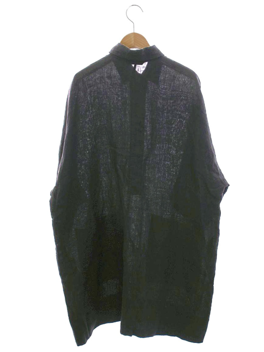 カレンソロジー CL406026ER チュニック F ブラック リネン 麻 ITBCXPTJDDHW