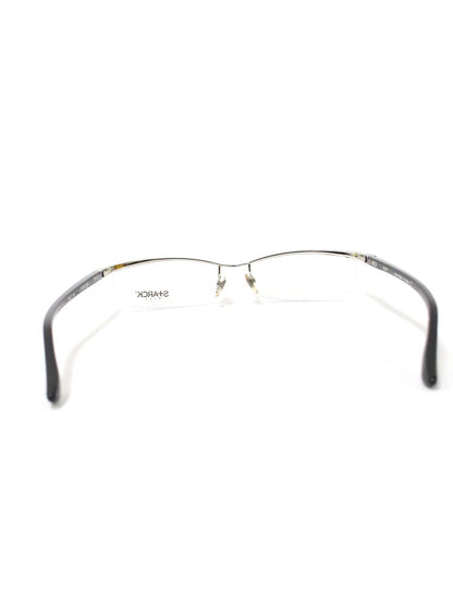 スタルクアイズ PL0001 メガネフレーム シルバー 0024カラー コンビフレーム スクエア ITPPE1OSR3CL