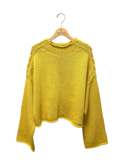 デイジーリン Cotton Silk ミスリンお気に入り 06128 ニット セーター F イエロー IT0C04PSZLSE