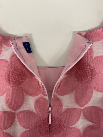 エムズグレイシー 521508 ワンピース 38 ピンク 花 リボン ITGYDY69B2A7 【SALE】
