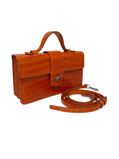 フォクシーブティック ハンドバッグ Bag Wallet Clutch 38693 オレンジ IT113KHKE80M