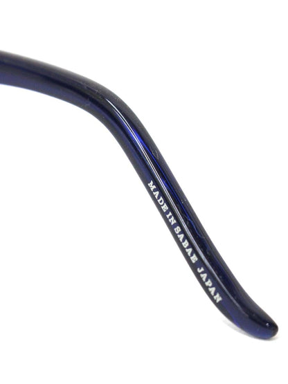 アユミ L1017-L メガネ ネイビー セルフレーム スクエア マコト眼鏡 ITR8GL3DS40A 【SALE】