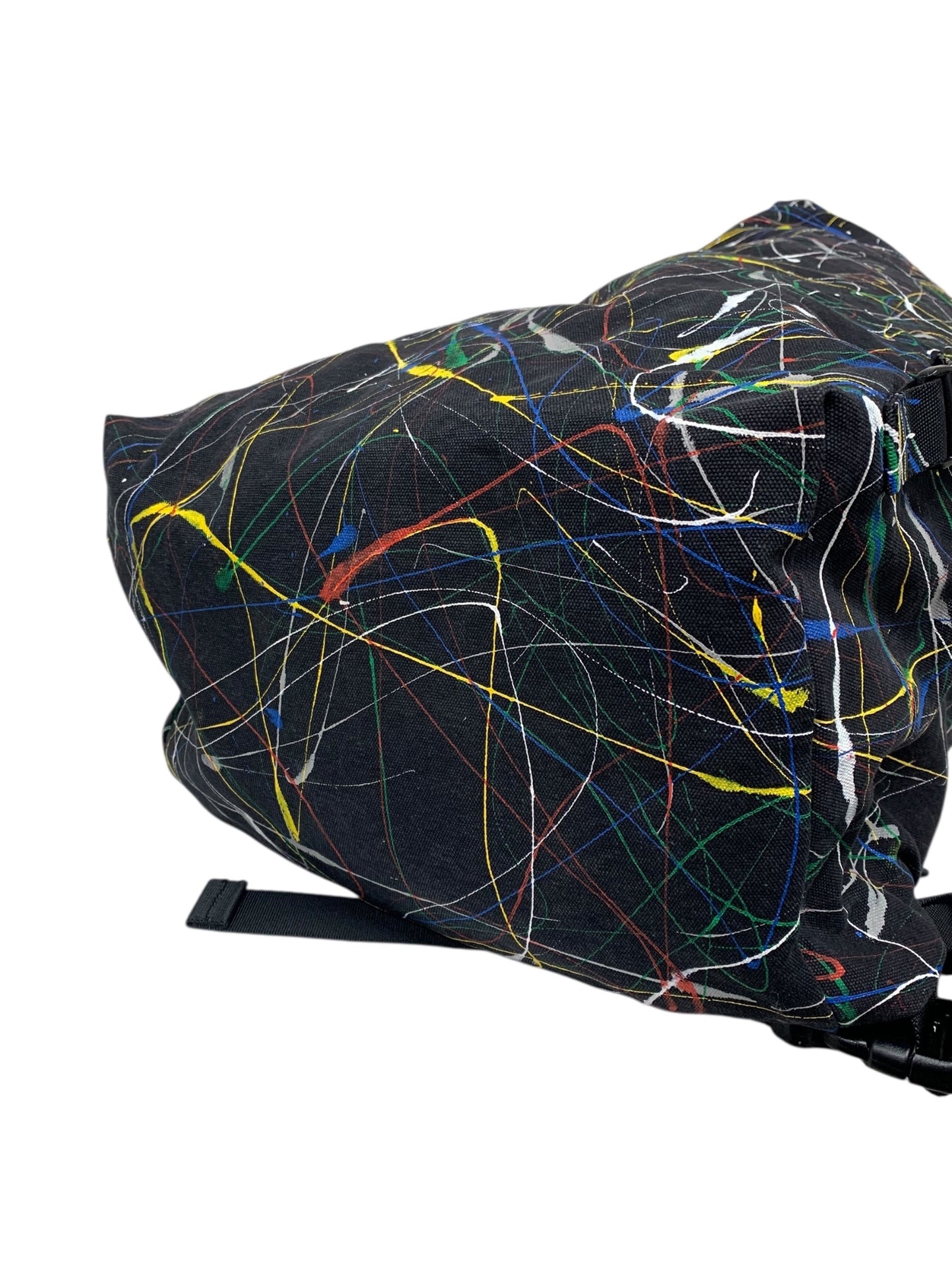 マクロマウロ  KAOS SMALL SPLASH リュック バックパック ブラック ITS0MZOZBZLW