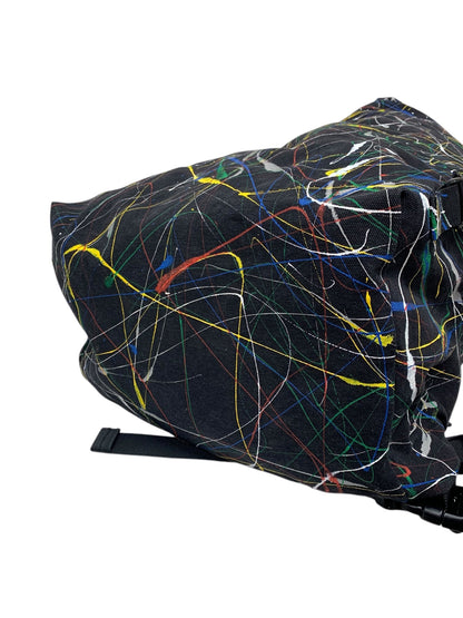 マクロマウロ  KAOS SMALL SPLASH リュック バックパック ブラック ITS0MZOZBZLW