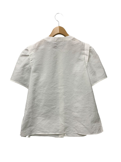 ルネ 5421050 トップス 34 ホワイト サイドスリット シルバーボタン ITEB0QK036O0